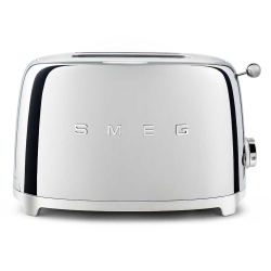 SMEG - Tsf01Ssus 50's Style Retro 2-Slice Toaster - Chrome