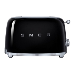 SMEG - Tsf01Blus 50's Style Retro 2-Slice Toaster - In Black