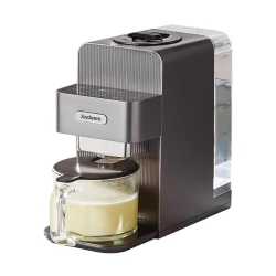 JOYDEEM Automatic Soymilk Maker Machine, Hot Cooking Blender for Soymilk, Nutmilk, Paste, Baby Food And Juice, 300-600Ml Adjustable Capacity, Gray