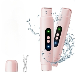 MYACUC Bikini Trimmer for Women, Dual-Head Electric Razors for Body Hair, Wet & Dry Use Body Hair Trimmer Face Shaver, Rechargeable Hair Removal For