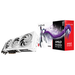 Sapphire Pure AMD Radeon RX 9070 16GB GDDR6 Video Card