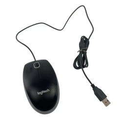 LOGITECH Refurbished (Good) M-U0026 M100 Wired Optical USB Computer Mouse