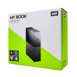 WESTERN DIGITAL Refurbished (Good) Wd My Book 4Tb 3.5" Desktop USB3.0 External Hard Drive Wdbbgb0040Hbk-Sesn