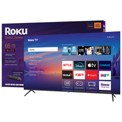 Roku Select Series 50" 4K UHD HDR QLED Roku Smart TV (50R5C5CA) - 2025 - Only at Best Buy