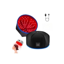 MYACUC 120 Led Light Therapy Cap Anti-Hair Loss Infra Light Therapy Cap Activates Hair Follicles to Promote Hair Growth In Red