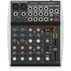 BEHRINGER Xenyx 1002Sfx Premium Analog 10-Input Mixer With USB Streaming Interface