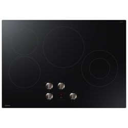 Samsung 30" 4-Element Electric Cooktop (NZ30FG5332RKAA) - Black