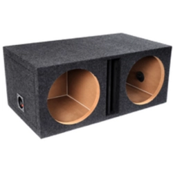 ATREND E10Dv Pro-Series 10” Dual Vented-Divided Subwoofer Enclosure