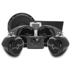 ROCKFORD FOSGATE Gnrl-Stage4 Stereo, Front Speaker, Subwoofer, & Rear Speaker Kit for Select General Models