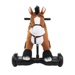 VOYAGER Power Pony Riding Toy. Creature Cruiser Brownhorse