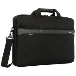Targus GeoLite EcoSmart 16" Laptop Briefcase - Black