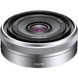SONY Refurbished (Excellent) - Sel16F28 16MM F/2.8 Wide-Angle Lens for Nex Series Cameras