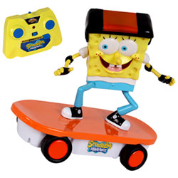 Nkok SpongeBob RC Skateboard Toy (2515)