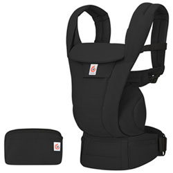 Ergobaby Omni Deluxe Cotton Four Position Baby Carrier - Onyx Black