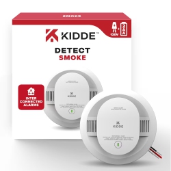KIDDE Brand New - Hardwired Smoke Alarm With 2 Aa Backup Batteries (20Sar-Ca)