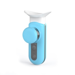 MYACUC Heated Nano Eye Mist Sprayer, Portable Eye Mister With Warm Compress Moist Heat for Relief Dry Eyes, Rechargeable Electric Eye Steamer for Eyelid