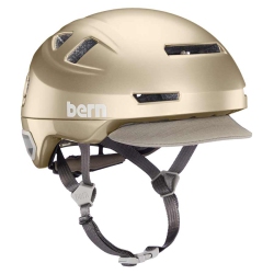 BERN , Hudson Mips, Helmet, Satin/metallic Champagne, S, 52 - 55.5Cm
