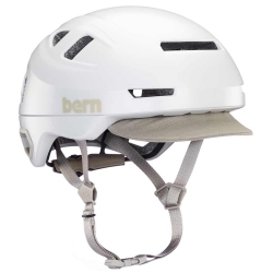 BERN , Hudson Mips, Helmet, Satin White, S, 52 - 55.5Cm