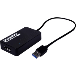 PLUGABLE Uga-4Kdp USB 3.0 4K Displayport Adapter for Multiple Monitors (Uga-4Kdp)