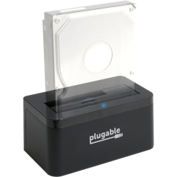 PLUGABLE USBc-SATA-V USB 3.1 Gen 2 10GBps SATA Upright Hard Drive Dock And SSD Dock (USBc-SATA-V)
