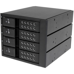 STARTECH.COM 4 Drive Trayless 3.5In SATA/sas Mobile Rack (Hsb4Satsasba)