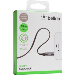 BELKIN Mini-Phone Audio Cable (Av10127Tt03-Blk)