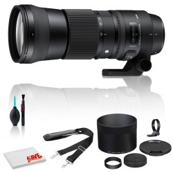 SIGMA 150-600MM F/5-6.3 Dg Os Hsm Lens for Canon Ef (Usa) Standard Bundle