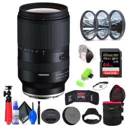 TAMRON 18-300MM F/3.5-6.3 Di Iii-A Lens for Sony E + Accessories (Int Model)
