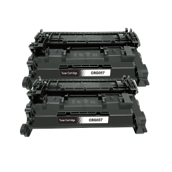 MAX SAVING (With Chip) – 2Pack - Crg057 Compatible Toner Cartridge for Canon 057 3009C001 In Black