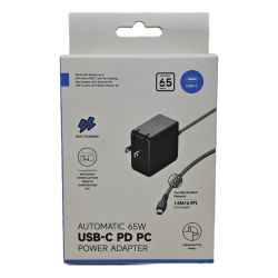 UNIWAY 65W USB-C Laptop Charger – Fast Charging Power Adapter for Lenovo, Dell, HP, Acer, Asus, Samsung, Google & More