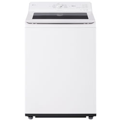 LG 5.8 Cu. Ft. High Efficiency Top Load Impeller Washer (WT8200CW) - Alpine White