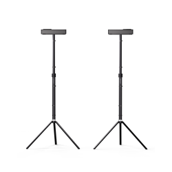 ULTIMEA Steady S90 Adjustable Height Speaker Stands for Nova S90, Easy to Store, Clean Cable Setup