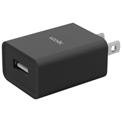LOGiiX Power Cube Classic 12W USB-A Wall Charger - Black
