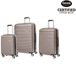 Open Box - Samsonite Ovation LTD 3-Piece Expandable Luggage Set - Sand Storm