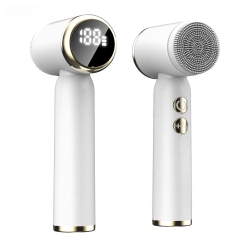 MYACUC 6 In 1 Ultrasonic Facial Exfoliating Cleaner Facial Massager Face Scrubber Brush for Deep Cleaning, Gentle Exfoliating, Massaging