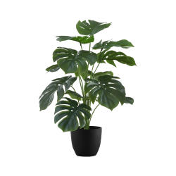 MONARCH Artificial Plant - Monstera Indoor Pot 5", 24"h - (I 9576)