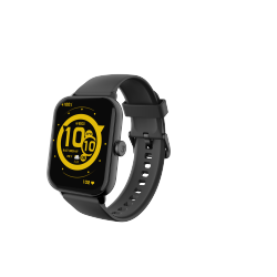 3PLUS Vibe Lite Bt Smart Watch \w 1.96" Full Touch Didplay, Bluetooth On Wrist Calling, Sleep Monitoring, 50+ Workout Modes, Activity Tracking