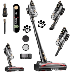 NON BRAND "powermax 45Kpa Cordless Vacuum – 50Min, Self-Standing, 8-In-1 Cleaner