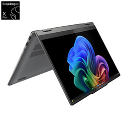 Lenovo IdeaPad 5x 14" Touchscreen 2-in-1 Copilot+ PC Laptop - Luna Grey (Qualcomm Snapdragon X Plus/16GB RAM/1TB SSD)