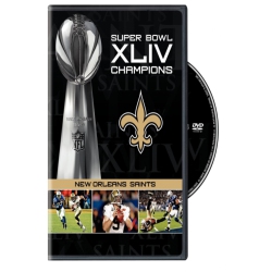 WARNER HOME VIDEO Nfl Super Bowl Xliv Champs: Saints & Best Games 09 - [DVD]