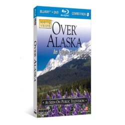 Travel Adventure Nature: Over Alaska (Blu-ray/DVD, 2010, 2-Disc Set) W/slipcover
