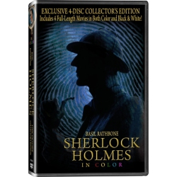 Sherlock Holmes in Color (4 Disc Collector's Edition) - DVD