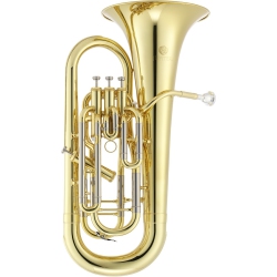JUPITER Jep1020 Euphonium - 3 Valve - Lacquered Brass With Case