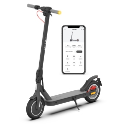 5TH WHEEL Bs09 Commuting Electric Scooter for Adults – 350W Motor, 28 Km/h Max Speed, 32Km Long Range, 10" Solid Tires, Turn Signals, Foldable &