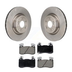 CMX Front Disc Brake Rotors And Ceramic Pads Kit for Genesis G70 Kia Stinger K8C-103690