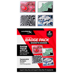 HyperX Magnetic Badges for Alloy Rise Keyboards - Cute