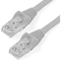 STARTECH.COM 5 Ft Gigabit Snagless Rj45 Utp Cat6 Patch Cable - 5Ft Patch Cord (N6Patch5Gr) In Gray