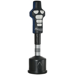 SOOZIER Free Standing Punching Bag, Height Adjustable Boxing Bag \w Fillable Base, Pu-Wrapped for Youths Adults Fitness Training, Home Gym Use