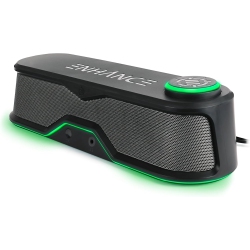 ENHANCE GAMING Enhance Sb1 Computer Speakers High Excursion Soundbar - USB Powered Computer Sound Bar, Under Monitor Speaker With 10W Peak