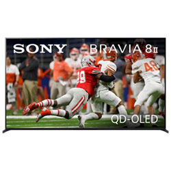 Sony BRAVIA 8 II 55" XR80M2 Series 4K UHD HDR QD-OLED Smart Google TV (K55XR80M2) - 2025